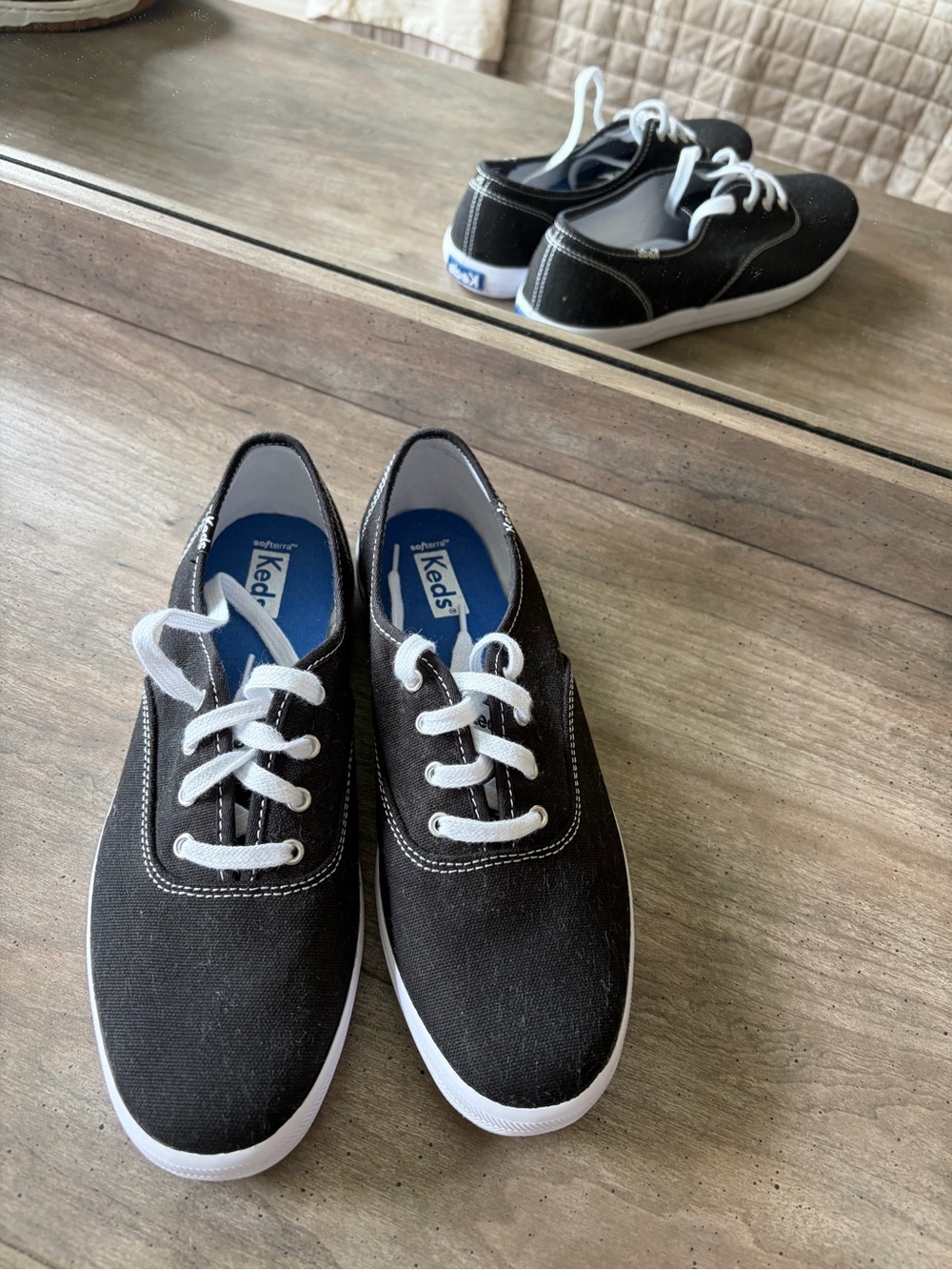 Keds Women’s Classic Black Canvas Sneakers